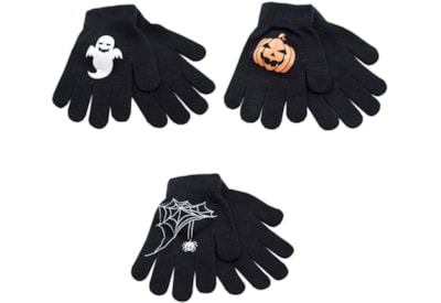 Kids Magic Skull & Crossbones Gripper Gloves (GL112)