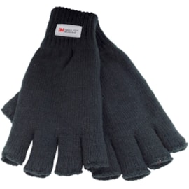 Mens Thinsulate Fingerless Gloves (GL131BK)