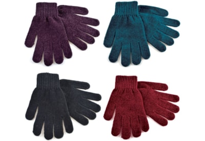 Ladies Thermal Chenille Magic Glove (GL148B)