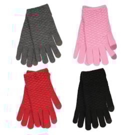 Rjm Ladies Textured Touch Screen Gloves Rjm Ladies Textured Touch Screen Gloves