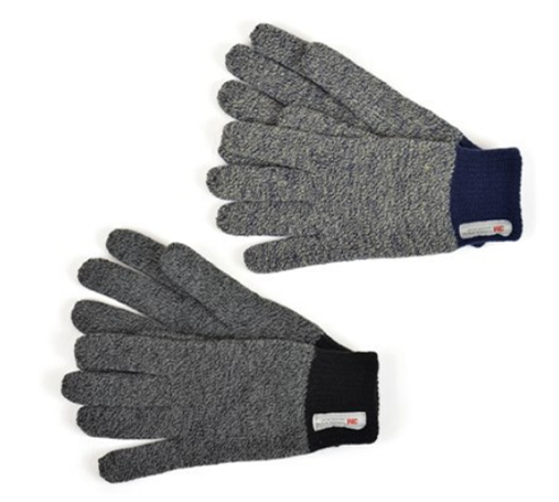 rjm Mens Fleece Lined Knitted Thinsulate Gloves (GL603)