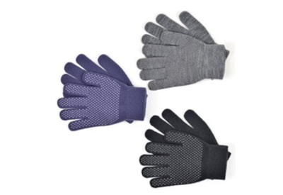 Ladies Gripper Gloves Asst (GL740)