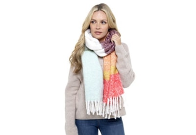 Ladies Checked Scarf (GL863)