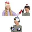 rjm Kids Christmas Hat & Mitten Set (GL901B)
