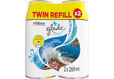 Glade Auto Spray Twin Refill Ocean 269ml (GATO)
