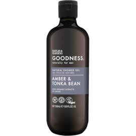 Baylis & Harding Goodness Mens Shower Gel Amber & Tonka Bean 500ml Baylis & Harding Goodness Mens Shower Gel Amber & Tonka Bean 500ml