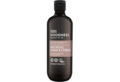 Baylis & Harding Goodness Mens Shower Gel Patchouli Cedar Cypress 500ml Baylis & Harding Goodness Mens Shower Gel Patchouli Cedar Cypress 500ml