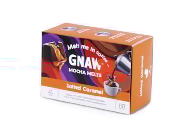 Gnaw Mocha Melts Salted Caramel 12s 240g Gnaw Mocha Melts Salted Caramel 12s 240g