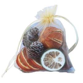 Jormaepourri Fruit Organza Bag Potpourri Gold (X04A)