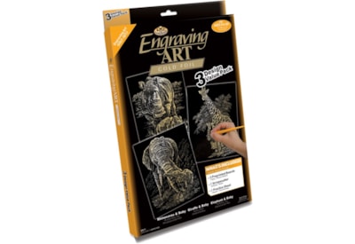 Royal Brush Gold Engraving Art Activity Set 3 Pack Royal Brush Gold Engraving Art Activity Set 3 Pack