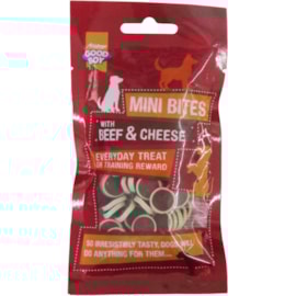 Good Boy Mini Bites Beef & Cheese 70g Good Boy Mini Bites Beef & Cheese 70g