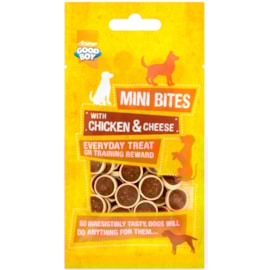 Good Boy Mini Bites with Chicken & Cheese 70g Good Boy Mini Bites with Chicken & Cheese 70g