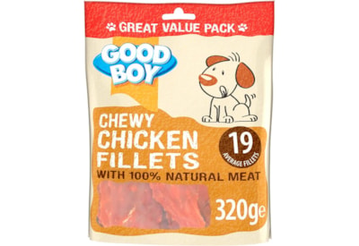Good Boy Deli Treats Chewy Chicken Fillets 320g