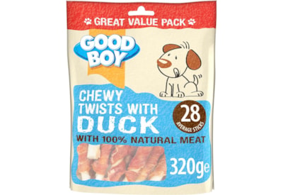 Good Boy Deli Treats Chewy Twists with Duck 320g