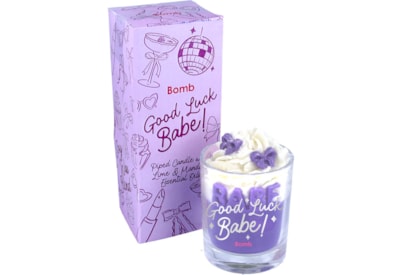 Get Fresh Cosmetics Good Luck Babe Piped Candle