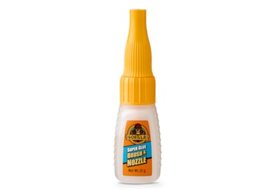 Gorilla Super Glue Brush & Nozzle 12g Gorilla Super Glue Brush & Nozzle 12g