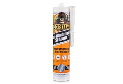 Gorilla White All Weather Conditions Sealant 295ml Gorilla White All Weather Conditions Sealant 295ml