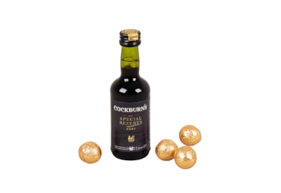 Gin Port & Whisky Mini Trees With Chocolate Balls 5cl