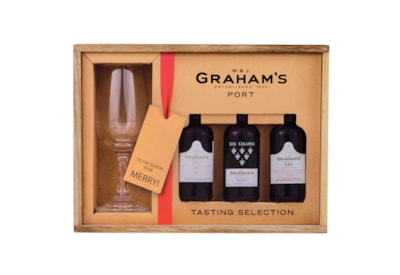 Grahams Port Selection In Wood 3x5cl Grahams Port Selection In Wood 3x5cl