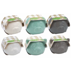 G Plants Grass Head Grow Pots Ceramic G Plants Grass Head Grow Pots Ceramic