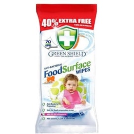Greenshield Food Surface Wipes 40% Extra 70s Greenshield Food Surface Wipes 40% Extra 70s