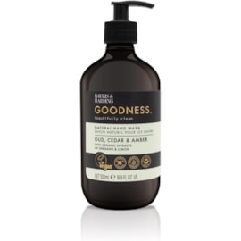 Baylis & Harding Goodness Oud Cedar & Amber Hand Wash 500ml Baylis & Harding Goodness Oud Cedar & Amber Hand Wash 500ml