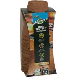Westland Gro-sure Fibre Pots Round 12pk 8cm Westland Gro-sure Fibre Pots Round 12pk 8cm
