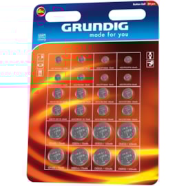Grundig Button Cells Assorted 20's Grundig Button Cells Assorted 20's