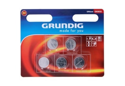 Grundig Button Cell Cr2032 5pcs Grundig Button Cell Cr2032 5pcs