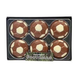 Gwynedd Decorated Milk & White  Choc Footballs 75g Gwynedd Decorated Milk & White  Choc Footballs 75g