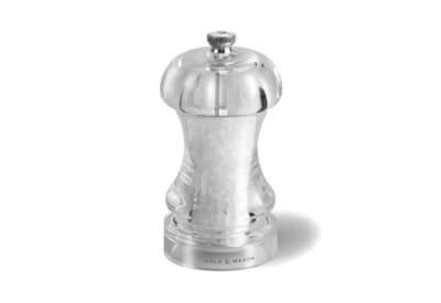 Cole & Mason 145 Salt Mill Clear Precision 105mm Cole & Mason 145 Salt Mill Clear Precision 105mm
