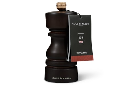 Cole & Mason London Chocolate Wood Pepper Mill 130mm Cole & Mason London Chocolate Wood Pepper Mill 130mm