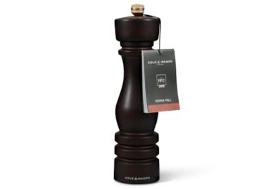 Cole & Mason London Chocolate Wood Pepper Mill 220mm Cole & Mason London Chocolate Wood Pepper Mill 220mm