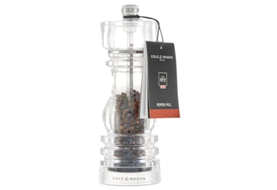 Cole & Mason London Acrylic Pepper Mill 180mm Cole & Mason London Acrylic Pepper Mill 180mm