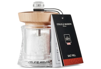 Cole & Mason Holborn Natural Beech Salt Mill 95mm Cole & Mason Holborn Natural Beech Salt Mill 95mm