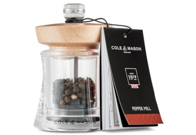 Cole & Mason Holborn Natural Beech Pepper Mill 95mm Cole & Mason Holborn Natural Beech Pepper Mill 95mm