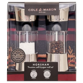 Cole & Mason Horsham 154mm Chrome Inverta Mill Gif Cole & Mason Horsham 154mm Chrome Inverta Mill Gif