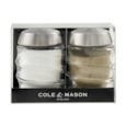 Cole & Mason Bray Glass Shakers Set 70mm Cole & Mason Bray Glass Shakers Set 70mm