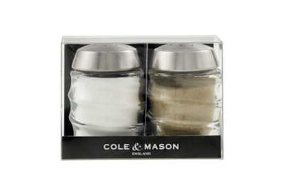 Cole & Mason Bray Glass Shakers Set 70mm Cole & Mason Bray Glass Shakers Set 70mm