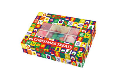 Sweets & Treats Sweet Treats Christmas Design Box Of Asstd Gummy 400g Sweets & Treats Sweet Treats Christmas Design Box Of Asstd Gummy 400g