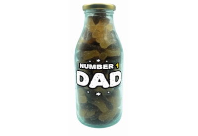 Sweet & Treats S&t Number 1 Dad Milk Bottle Sweets 300g (HAL305)