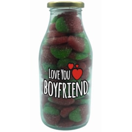 Sweet & Treats S&t Love You Boyfriend Milk Bottle Sweets 300g (HAL701)