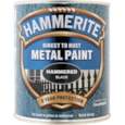 Hammerite Hammered Paint Black 750ml (5092955)