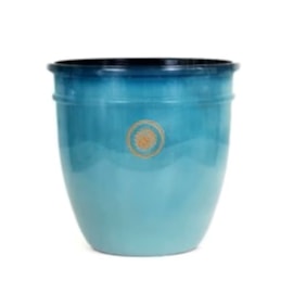Creekwood Hampton Planter Aqua 45Cm Creekwood Hampton Planter Aqua 45Cm