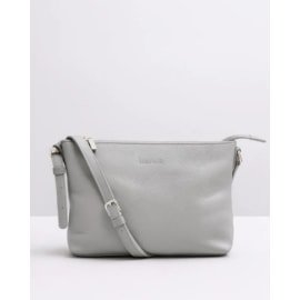 Lappella Harriet Crossbody  In Grey Valentino Leather