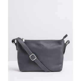 Lappella Harriet Crossbody  In Navy Valentino Leather