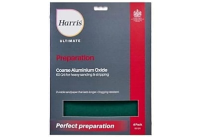 Harris Ultimate Aluminium Oxide Paper Coarse 4pk Harris Ultimate Aluminium Oxide Paper Coarse 4pk