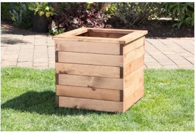 Charles Taylor Large Square Planter - Wooden Charles Taylor Large Square Planter - Wooden