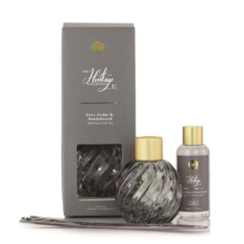 Ashleigh & Burwood Hertiage Diffuser Set Grey Cedar & Sandalwood