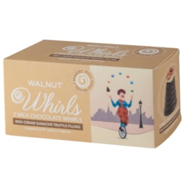 Hadleigh Maid Milk Choc Irish Cream Ganache & Walnut Whirls 90g